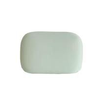 SDIUAKBV Latex Pillow 34x24cm Small Bread Nap Pillow Memory Foam Puffy Office Four Seasons Rebound Soft Cool Ice Silk Polyester Fiber For sleeping(Green)