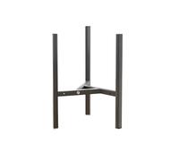 SDIUAKBV Plant Stand Riser Adjustable Plant Stand Fits Pot Metal Planter Easy Assembly Expandable Shelves Furniture For the garden(Black 40CM)
