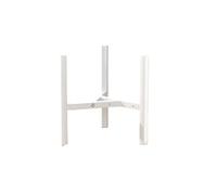 SDIUAKBV Plant Stand Riser Adjustable Plant Stand Fits Pot Metal Planter Easy Assembly Expandable Shelves Furniture For the garden(White 30CM)