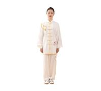 SDIUAKBV Tai Chi Suit for Women Triditional Tai Chi Set Kungfu Classical Practice Clothes Performance Plum Embroidery Buckle Unisex For exercise(Color6,M)