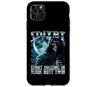 SDIYBT Start Digging In Your Butt Twin Meme 2025 Skeleton Case for iPhone 11 Pro Max