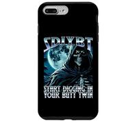 SDIYBT Start Digging In Your Butt Twin Meme 2025 Skeleton Case for iPhone 7 Plus/8 Plus