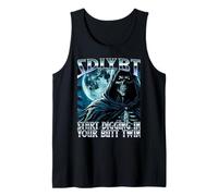 SDIYBT Start Digging in Your Butt Twin Meme 2025 Skeleton Tank Top