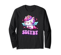 SDIYBT Start Digging in Your Butt Twin Meme 2025 Unicorn Long Sleeve T-Shirt