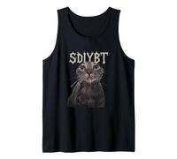 SDIYBT Start Digging in Your Butt Twin Meme Cat Tank Top