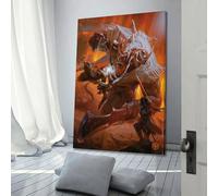 SDJWDAXN Dungeons And Dragons Player's Handbook Poster Poster Decorative Painting Canvas Wall Posters And Art Picture Print Modern Family Bedroom Decor Posters 20x30inch(50x75cm)