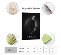 SDJWDAXN Ethan Hawke Actor Poster Poster Decorative Painting Canvas Wall Posters And Art Picture Print Modern Family Bedroom Decor Posters 24x36inch(60x90cm)