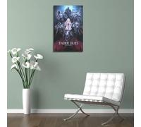 SDJWDAXN Game Poster Terminator Lily Knight Redemption Poster Decorative Painting Canvas Wall Posters And Art Picture Print Modern Family Bedroom Decor Posters 16x24inch(40x60cm)