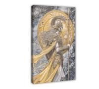 SDKAHKZO Ancient Greek Mythology Goddess Athena (1) Canvas Modern Poster Wall Art Prints Paintings Living Room Bedroom Decor 12x18inch(30x45cm)