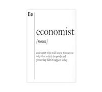 SDKAHKZO Economist Definition Canvas Modern Poster Wall Art Prints Paintings Living Room Bedroom Decor 20x30inch(50x75cm)