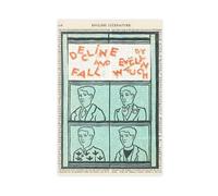 SDKAHKZO Evelyn Waugh Decline And Fall Canvas Art Wall Decor Posters Home Bar Restaurant Garage Cafe Logo Gift 16x24inch(40x60cm)