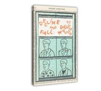 SDKAHKZO Evelyn Waugh Decline And Fall Canvas Wall Art Posters And Prints Room Aesthetic Bedroom Office Decor 24x36inch(60x90cm)