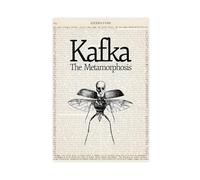 SDKAHKZO Franz Kafka The Metamorphosis Canvas Wall Art Posters And Prints Room Aesthetic Bedroom Office Decor 12x18inch(30x45cm)