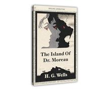 SDKAHKZO H G Wells The Island Of Dr Moreau Canvas Modern Poster Wall Art Prints Paintings Living Room Bedroom Decor 24x36inch(60x90cm)