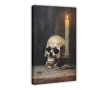 SDKAHKZO Halloween Magic - Spook Up Your Season Canvas Art Wall Decor Posters Home Bar Restaurant Garage Cafe Logo Gift 24x36inch(60x90cm)