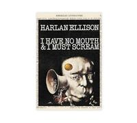 SDKAHKZO I Have No Mouth And I Must Scream Canvas Art Wall Decor Posters Home Bar Restaurant Garage Cafe Logo Gift 16x24inch(40x60cm)