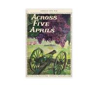 SDKAHKZO Irene Hunt Across Five Aprils Canvas Modern Poster Wall Art Prints Paintings Living Room Bedroom Decor 24x36inch(60x90cm)