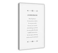 SDKAHKZO Irish Prayer Proverbs Canvas Art Wall Decor Posters Home Bar Restaurant Garage Cafe Logo Gift 24x36inch(60x90cm)