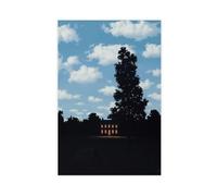 SDKAHKZO Rene Magritte L'empire Des Lumieres Landscape21 Canvas Art Wall Decor Posters Home Bar Restaurant Garage Cafe Logo Gift 24x36inch(60x90cm)