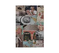 SDKAHKZO Retro Fashion Collage, Aesthetic Decoration, Unusual Vintage Poster, Nostalgic Art3 Canvas Modern Poster Wall Art Prints Paintings Living Room Bedroom Decor 20x30inch(50x75cm)