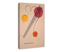SDKAHKZO Wassily Kandinsky, Unknown Title, 1934 Canvas Art Wall Decor Posters Home Bar Restaurant Garage Cafe Logo Gift 12x18inch(30x45cm)