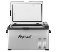 SDKEHUI 30l Car Mini Fridge, 12V Car Portable Refrigerator, 45db Quiet Camping Fridge Freezer, for Vehicle Truck RV Boat Electric Cool Box, for Driving Travel Outdoor Picnic