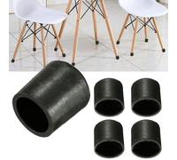 Sdkmah9 Rubber Chair Table Feet Protectors, Dome-shaped, Inner Diameter 16-50mm, 4PCS, Flexible, for Flooring Protection