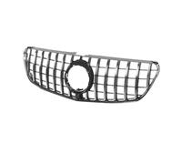 SDLDCVXZ 2015 To 2023 Compatible for Mercedes Benz V Class W447 Sport Facelift Front Inlet Grille Grill GT Diamond Style Middle Mesh(2015-2019 GT Silvery)