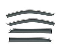 SDLDCVXZ 4Pcs Car Window Visor Awning Shelters Windshield Side Window Rain Sun Shade Compatible for Ranger 2011-2023+(F-03)