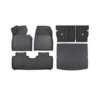 SDLDCVXZ Car Floor Mats & Cargo Liner TPE 3D Foot Mat Trunk Mats and Backrest Mats LHD Compatible for LEAPMOTOR C10 2024 2025(6pcs LHD)