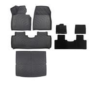 SDLDCVXZ Car Floor Mats & Cargo Liner TPE 3D Foot Mat Trunk Mats and Backrest Mats LHD Compatible for LEAPMOTOR C10 2024 2025(7pcs double layer)