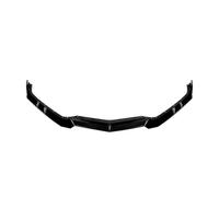 SDLDCVXZ Carbon Look Glossy Black Car Front Bumper Lip Spoiler Splitter Compatible for Corvette C8 2 Door Z51 Stingray STG 3 2020-2024(Glossy Black)
