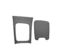 SDLDCVXZ Center Console Leather Panel Cover Trim Frame Interior Modification Accessories Compatible For Mercedes Benz C CLE GLC Class W206 X254(Leather Black,GLC 2023-2025)