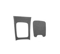 SDLDCVXZ Center Console Leather Panel Cover Trim Frame Interior Modification Accessories Compatible For Mercedes Benz C CLE GLC Class W206 X254(Suede black,GLC 2023-2025)
