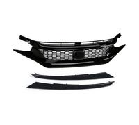 SDLDCVXZ Compatible for Civic 10th Gen 2016 2017 2018 2019 2020 2021 Front Bumper Racing Sport Style Grill Radiator Air Intake Grille Body Kit(19-20 Type 2)