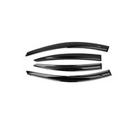 SDLDCVXZ Window Visor Rain Guard Weather Shield Wind Deflector Slim Trim Awning Shelter Raincoats Compatible for Hyundai ACCENT 2018 2019 2020 2021+