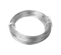 SDLDEER Garden Wire for Climbing Plants 50m, 1mm Galvanised Garden Wire Plant Twist Tie for Training Climbing Plants, Crafts, Modelling, Sculpting, DIY Gardening, Hanging and Fencing