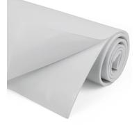 SDLDEER Self Adhesive Foam Roll, 300mm(W) x 3mm(T) x 3m(L) Foam Sheets, DIY Multifunction Neoprene Rubber Sheets Pads for Furniture Protection, Non-Slip, Sound Insulation, Shock Absorption (White)