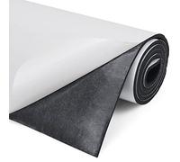 SDLDEER Self Adhesive Foam Roll, 300mm(W) x 3mm(T) x1.5m(L) Foam Sheets, DIY Multifunction Neoprene Rubber Sheets Pads for Furniture Protection, Non-Slip, Sound Insulation, Shock Absorption (Black)