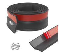 SDLDEER Universal Garage Door Seal 3m, Multipurpose Garage Door Rubber Seal Strip Weather Protection with Nails