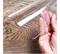 SDLLG 2 mm transparent table film, transparent tablecloth made of PVC, 30 x 70 cm, protective film for contact with food, waterproof, oil-resistant,