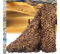 SDLLG Camouflage Net Thickened 210D Camouflage Net 3 x 4 m Sun Protection Nets Woodland Camouflage Net for Decoration Forest Landscape Hunting Privacy Screen Outdoor Camping Garden Party Decoration