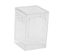 Sdlnklm Acrylic Container, Transparent Feeder, Acrylic Reptile Terrarium, Container for Scorpions, Hermit Crabs, L