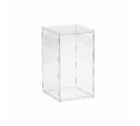 Sdlnklm Acrylic Terrarium Enclosure Ventilated Sides Observation Versatile Habitat Suitable for Scorpions Beginners Pet Display, 15-15-25
