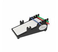 Sdlnklm Ankle Ankle Mobility Stretcher Board Dorsiflexion Foot Stretch Device With Adjustable Resistance Bands PVC Support Suitable for Stretch Routines Lower Leg Control Programs