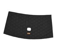 Sdlnklm Cover with Border for Pets, Easy Access Cushion, Quick Installation, Waterproof, Washable Mat, Cozy Comfort, Suitable for Walks, Black