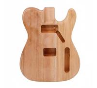 Sdlnklm Diy Musical Component Electric Guitar Body Blank Unfinished Hardwood Body Pre Cavities Standard Neck Pocket 5.7cm Suitable for Luthiers Hobby Builds Workshop Projects
