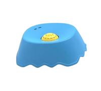 Sdlnklm Dog And Cat Bowl, Anti-gulping Bowl, Anti-choking, Easy to Wash, Made of Polypropylene, Suitable for Dogs, Cats And, blue