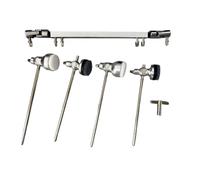 Sdlnklm Drum Pedal Connector Double Bass Linkage Rod Drive Shaft Beaters Drum Key Metal Assembly For Stable Coordination And Motion Between Pedals Suitable For Rehearsal Stage Performance