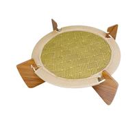 Sdlnklm Elevated Cat Bed, Rattan Basket, Optimal Ventilation Through Breathable Material, Stable Support, Suitable for, 1 Layer